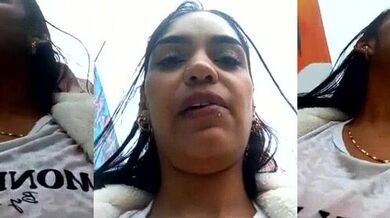 Sara-77's Oiled-up Striptease with Double Penetration & Creampies!