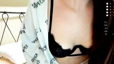 Leila_4ever: Curvy Derriere Ravishes Ravishing DÃ©colletage in HD