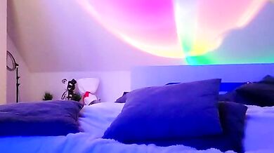 Yummybabes humiliates petite white girl with a cumshot in cam2cam session