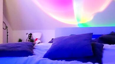 Yummybabes humiliates petite white girl with a cumshot in cam2cam session