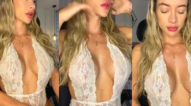 Anna_quinn's Big Tits & Hairy Ass Get Interactive with Dildo Or Vibrator