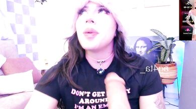 Ag4ta_ - Petite Colombian teen with big ass gets off with dirty talk and toys