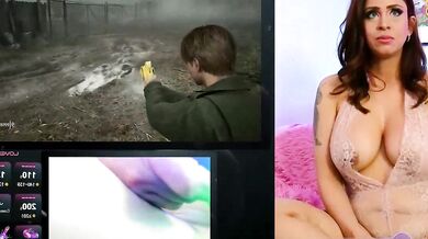 DeepDora goes wild with dildos and vibrators on cam for a wild big-tits-anal session