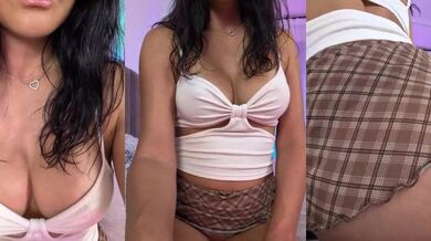 Lorienna - Porn Video [Bongacams]: real time capture, luscious cleavage, beautiful décolletage