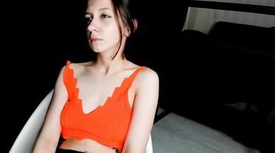 GoticAngel1 - Porn Video [Cam4]: perfectly shaped booty, wants to start touching pussy, lingerie cam session