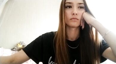 HUNNY_TT - Porn Video [Cam4]: perky assets, flawless silhouette, naked seductress