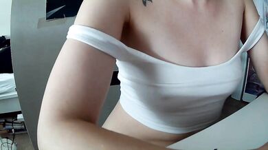 Estelle_Engels - Porn Video [Cam4]: 10 minute cam show, busty, captivating cam slut