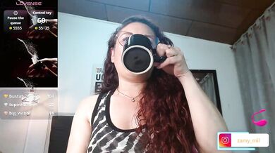 Zamy_xx - Porn Video [Cam4]: entertaining personality, elegant breasts, teases