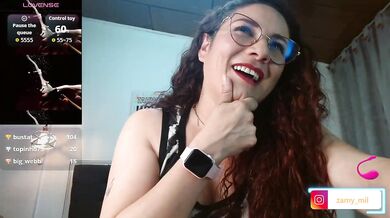 Zamy_xx - Porn Video [Cam4]: entertaining personality, elegant breasts, teases