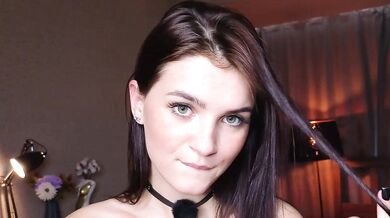 DollyBerner - Porn Video [Cam4]: 10 minute cam show, licking, curvaceous physique