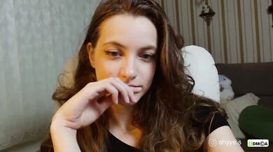 SarahSupershy - Porn Video [Bongacams]: sensual décolletage, splendid model, alluring model