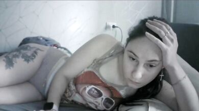 Sinner-5 - Porn Video [Bongacams]: angelic enchantress, recorded interaction, stunning belle