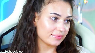 Adel-chocolatee - Porn Video [Bongacams]: stunning physique, hot babe strips, elegant enchantress