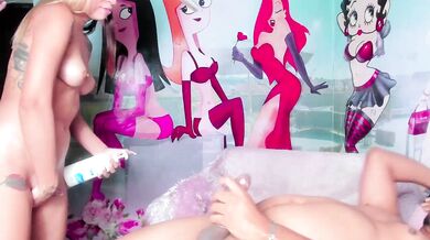 AmazingGroupHot69 - Porn Video [Bongacams]: breathtaking figure, exquisite bottom, vibrant performer