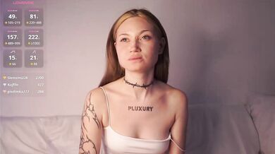 PLUXURY- - Porn Video [Bongacams]: gorgeous rump, alluring enchantress, trembling thighs