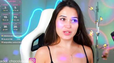 Adel-chocolatee - Porn Video [Bongacams]: enigmatic enchantress, webcam snapshot, talented cam slut