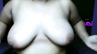 Naughty_Ayesha1's Oily Best Friend: Arousing Brunette's Best Friend