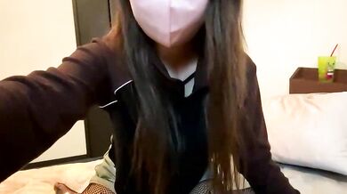 Watch as Omochi_chan_oo gives a hot and heavy blowjob in sexy cosplay