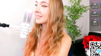 AngelPaull strips, teases, and deepthroats in hot camel-toe dildo-or-vibrator roleplay