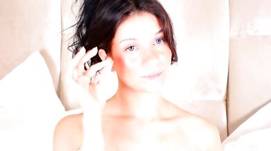 KiraKayleigh1's Luxurious Private Session: Young Brunettes Flashing Lovense Erotic-Dance with Dildo & Anal