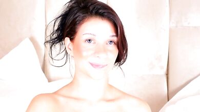 KiraKayleigh1's Luxurious Private Session: Young Brunettes Flashing Lovense Erotic-Dance with Dildo & Anal