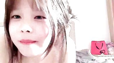 Naughty Asian chick Siaters19 gets her middle-priced private parts fondled before getting a hot creampie