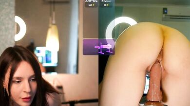 Sweet_Mistie's gagging-on-vibrator-and-fingering-in-public-toys-videos