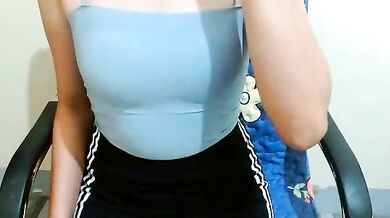 Hot_Claud Jeanxx's erotic dance turns into a public facial after a steamy anal-young session