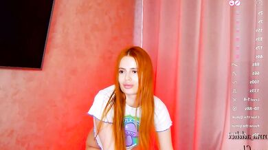 Watch jolly_dolly's stunning assets in action as she enchants herself with a stream of streams
