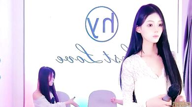 Petite Asian girls in dirty talk & group sex with Magical66