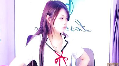 Petite Asian girls in dirty talk & group sex with Magical66