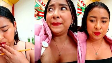 Emily's 3rd Interactive Toy Session: Camgirl's Big Tits and Creampie-Filled Latina Body