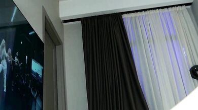 Angel Dew seduces and fucks in a hot recorded session with a stunning backside