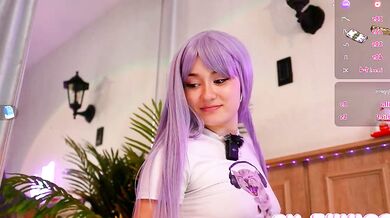 Sunny_sonnie's frame-stunning tits get ravished in a sensual naturist clip