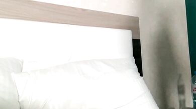 Watch MilenaMilven's petite frame tease in white lingerie before getting down and dirty in a hot, dirty striptease!