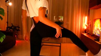 Ravishing Derriere & Lovely Mounds get naked & reveal their talents