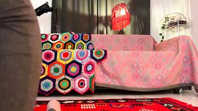 Ananta's captivating rear: Naked model gets seduced by antics_