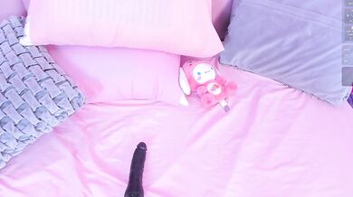 Petite Brunette KellyOlsenbe strips down and gets wild with toys in HD mixed-teens action