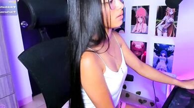 Watch Vickysth's big tits bounce while she gets her latin pussy pounded in a hardcore titty-fuck frenzy!