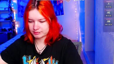 Cherry_night666 seduces and pleases her cam girl in a steamy encounter