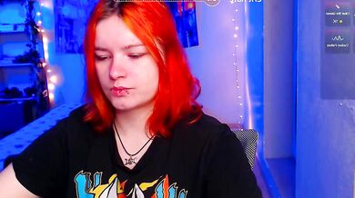 Cherry_night666 seduces and pleases her cam girl in a steamy encounter