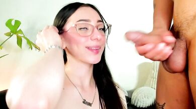 Watch how this sexy babe's tight pussy quivers with anticipation as she gets her panties ripped off and her tight ass drilled hard!