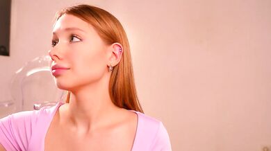 Watch April Blush engage in steamy cam show with her favorite online strangers