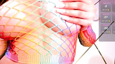 Holly__milk is a stunning dÃ©colletage that will make you throb with desire