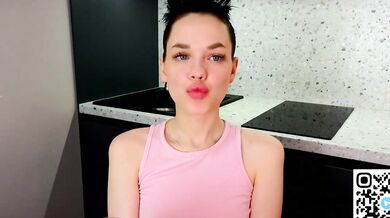 Heaven_girlfriend's sensual anticipation of a deep dicking in her Luscious Cleavage