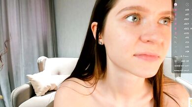 Elegant Charismatic entertainer Ecstatically shivers while getting naked