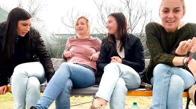 Watch this stunning babe get naked and reveal her stunning assets