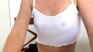 Blonde cam girl blondiebate gets her cooking skills & romantic desires fulfilled in HD