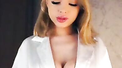 KateDolphin's best-young pussy gets trimmed and squirts in HD video