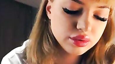 KateDolphin's best-young pussy gets trimmed and squirts in HD video
